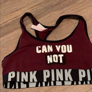 pink sport bras